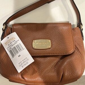 Michael Kors crossbody leather bag NWT
